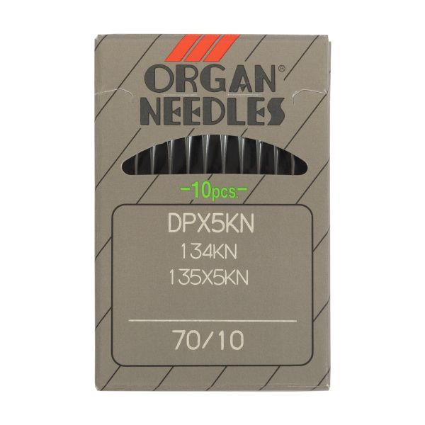 Иглы для промышленных швейных машин Organ DPх5KN, 10 шт, 070
