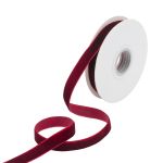 Лента бархатная (тесьма) 09.0 мм / 5 метров, 85 темно-красный
