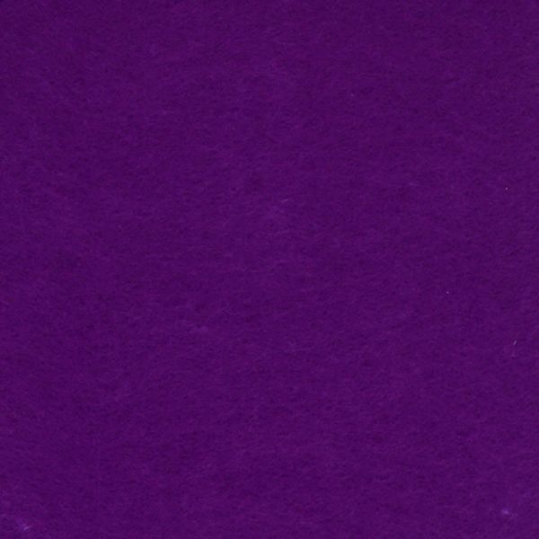 Фетр листовой жесткий 2.0 мм, 20х30 см, 100% п/э, 2 шт, фиолетовый, 26941