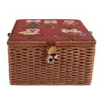 Шкатулка для швейных принадлежностей 31.5х31.5х19 см, Совы, Gamma SBJ-013