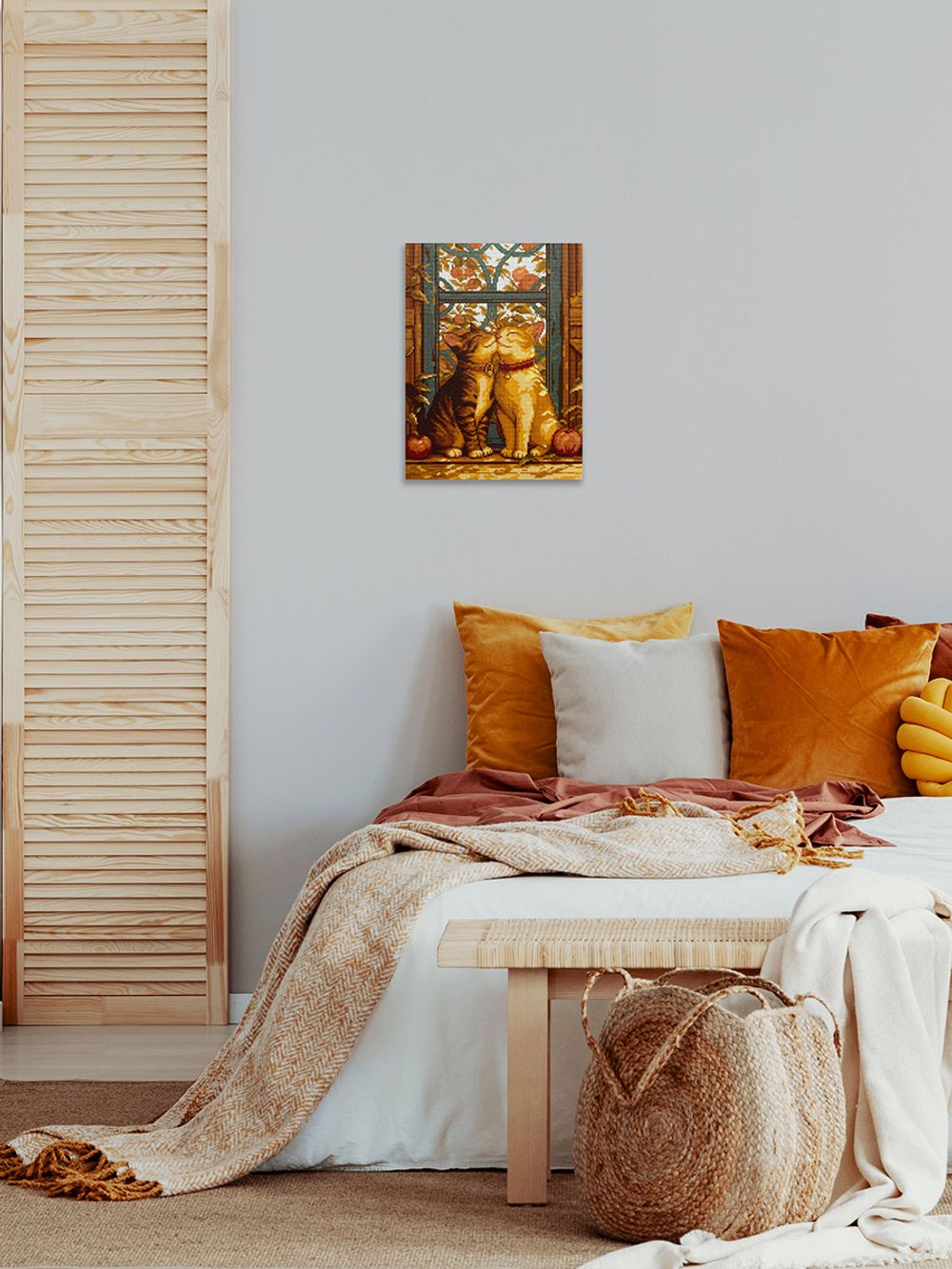 Кристальная (алмазная) мозаика Фрея ALPD-298, на подрамнике, Нежность, 30х40 см