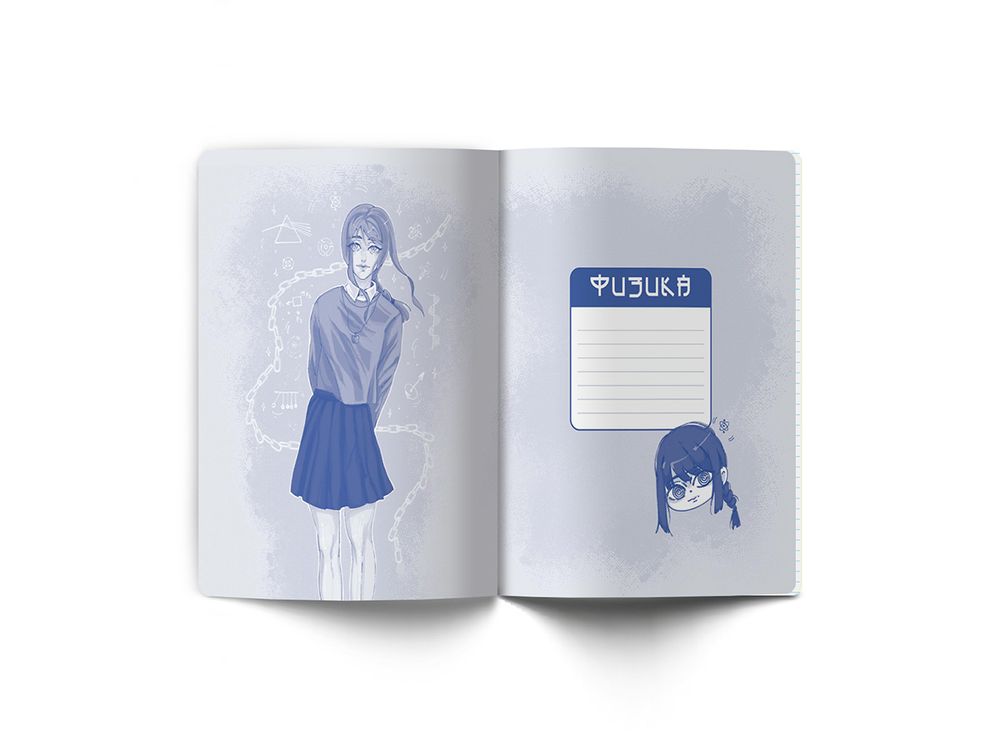 Тетрадь со справочным материалом АниМания, выборочный лак, A5+ 48 л. на скобе 65 г/м², белизна 100%, 10 шт, клетка, 000566 Физика, Светоч 48ТПСКа5_4_2_1