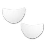 Подмышечники многоразовые белые 12.5 смх7 см, 1 пар, маленькие, Blitz DES-01