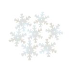 Пайетки фигурные снежинки, 24 мм, упак. 10 гр, Астра, 319 св.-розовый Перламутр, уп.10 шт