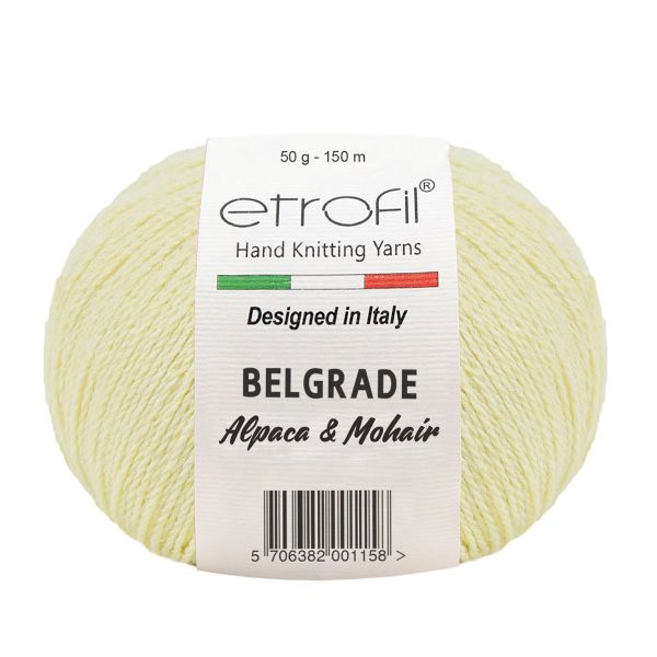 Пряжа Etrofil (Этрофил) Belgrade / уп.10 мот. по 50 г, 125м BL1002 желтый