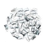 Зажим для штор 28 мм, без кольца металлический ДС, 50 шт