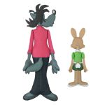 Набор для шитья "Miadolla" CMF-TF-0447 Заяц и Волк из «Ну, погоди!», Miadolla, CMF-TF-0447