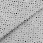 Ткань шитьё (прошва) 285 г/м², 135 см / 10 метров, 15-4101 серый, Gamma YFAS-2444-R