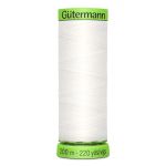 Нитки для тонких тканей Gutermann Extra Fine 150, 200м, _800 белый, 5 катушек
