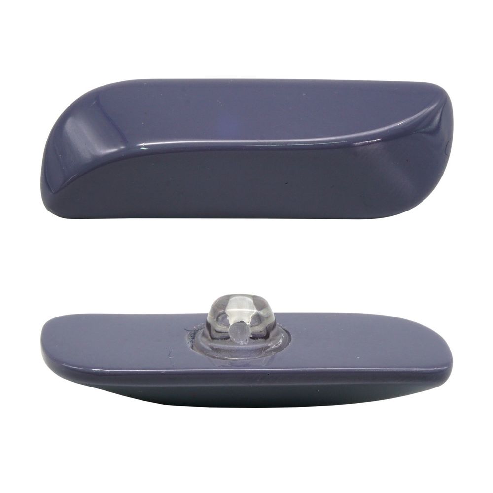 Пуговица 70L (44мм) на ножке, пластик (серый), Б23(3.01-582-44), 20 шт