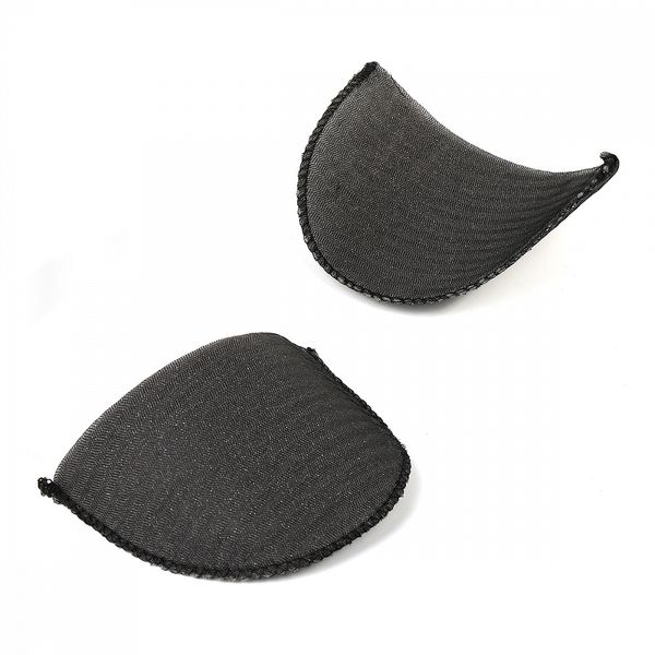 Плечевые накладки (подплечники) втачные 100х155х14 мм, АТ.ОВФ14 черный, 1 пара