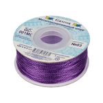 Шнур металлизированный ⌀1.0 мм, 100 м, цв. 03 фиолетовый, Gamma GC-001MC