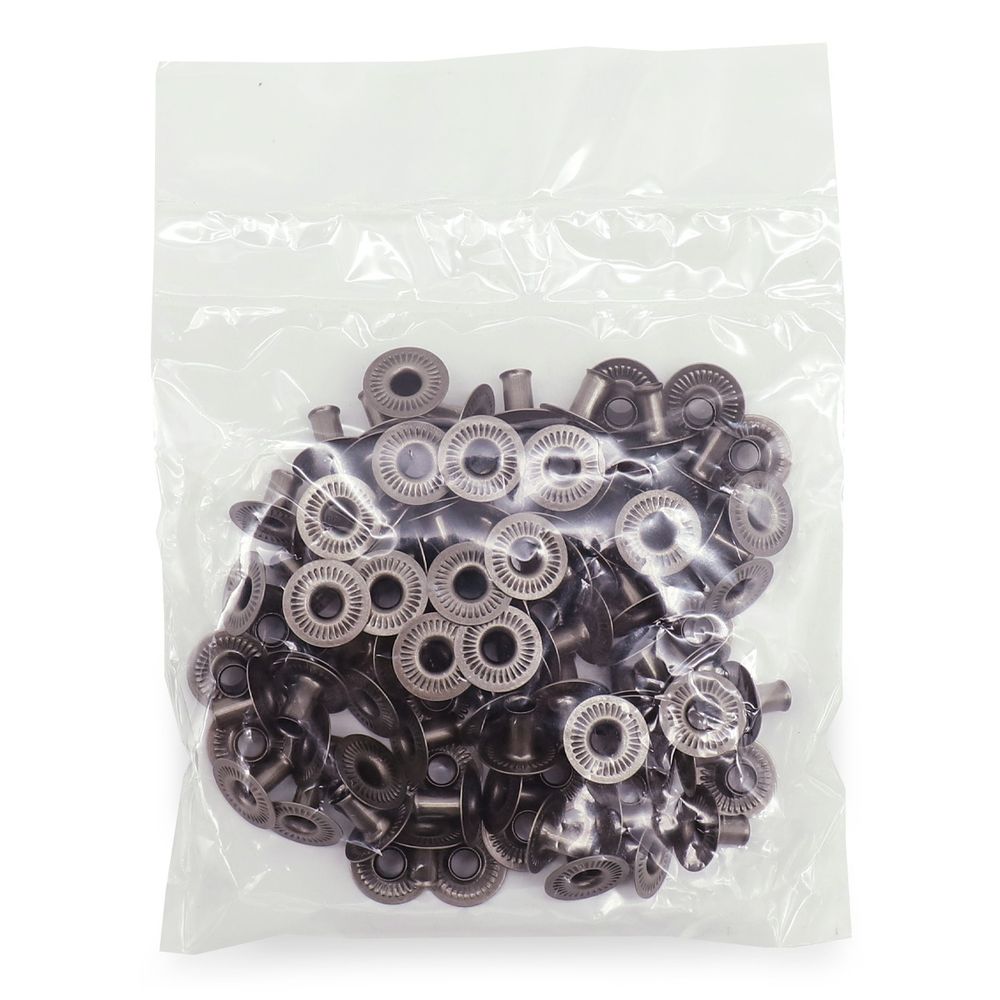 Часть кнопки Альфа (S-образная) ⌀11 мм (D-часть), 520 т. серебро, 100 шт, 523538, BIG