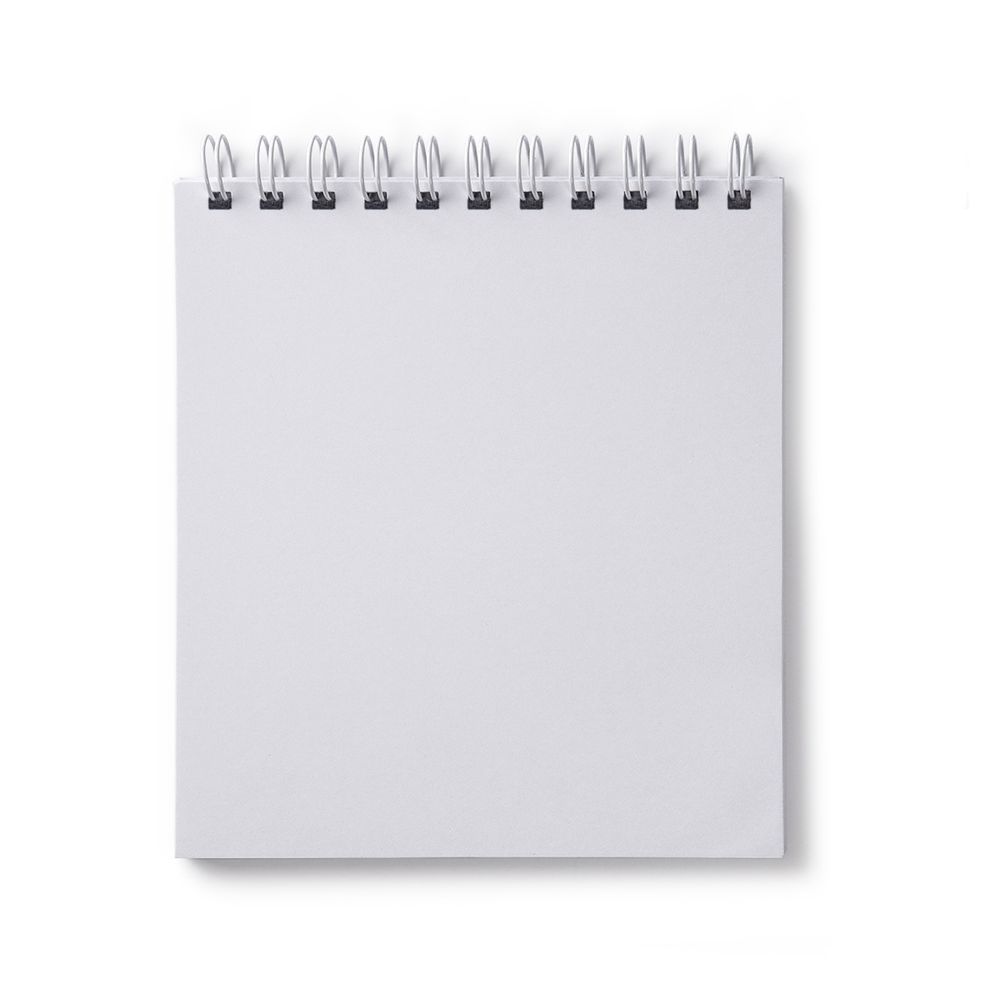 Артбук (Скетчбук), блок белый, жесткая подложка, 120 г/м², 166х175 мм, на гребне 80 л. 2 шт, Леопард 01364, Светоч А159