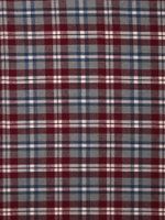 Фланель рубашечная 150 г/м², 150 см / 25 метров, TBY.Fl.T555, 555 серо-красный