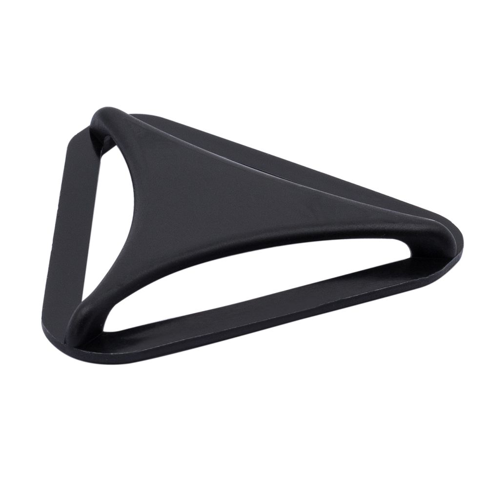 Рамка-регулятор треугольная, 45 мм, па, черный, Т-45, 20 шт