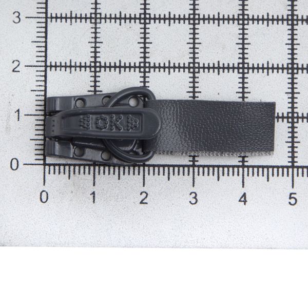 Крючок шубный PQ 45 мм, серый, PQ5208, 5 шт