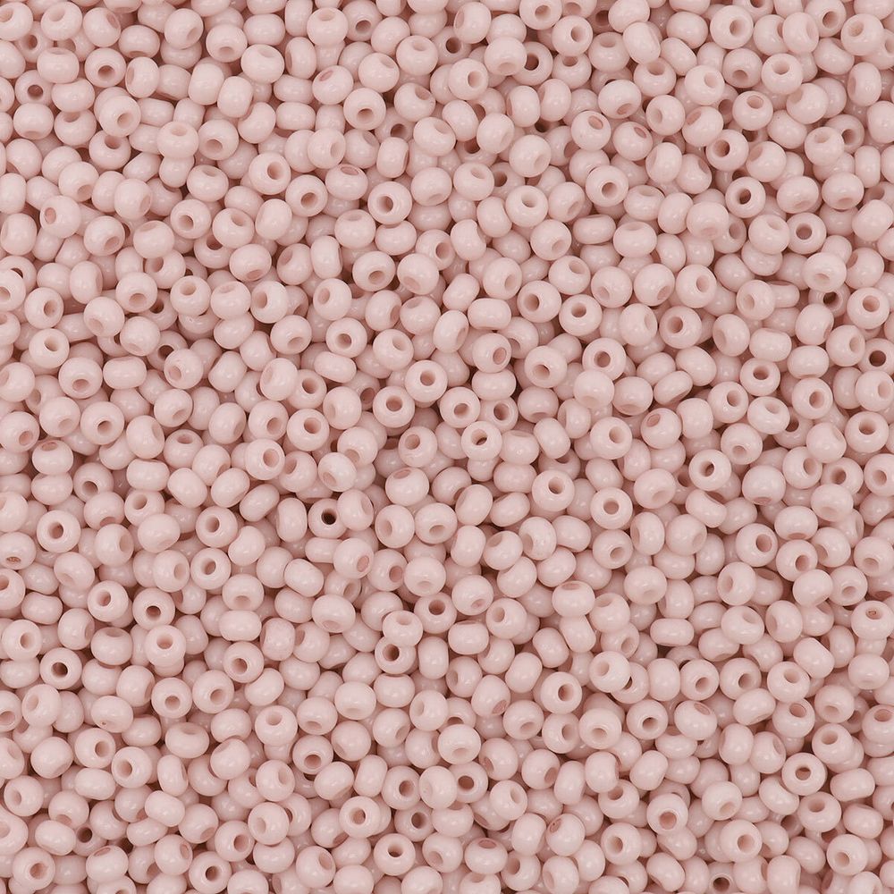 Бисер Preciosa мелованный 10/0 (2.3 мм), круг.отв, 50 г, (03294)