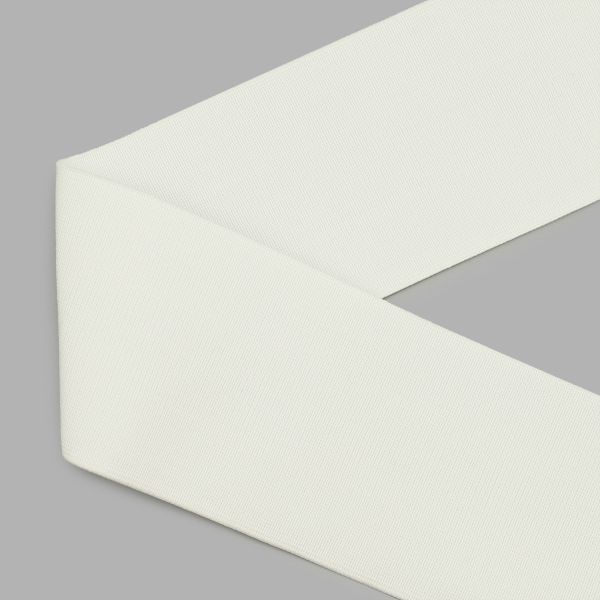 Резинка башмачная 80.0 мм / 25 метров, белый