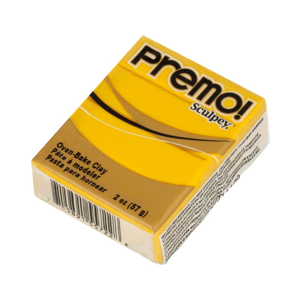 Полимерная глина 57 г, 5572 желтый кадмий, Sculpey PE02