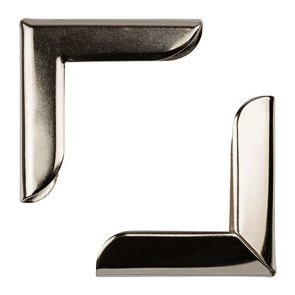 Уголки для альбомов, 10 шт, 21 серебро, Mr.Painter VIN-24