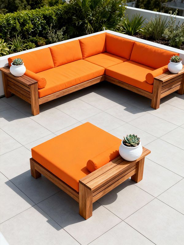 Оксфорд 200D PU1000 78 г/м², 150 см / 10 метров, ОКС.TBY200D.580.10, 580 неон оранжевый