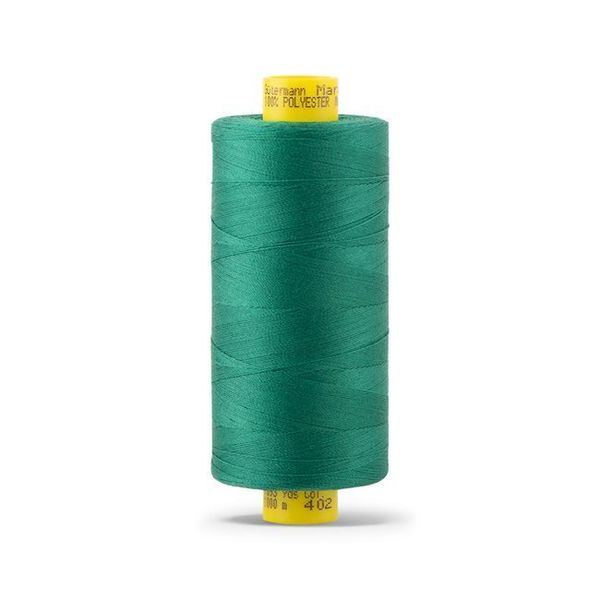 Нитка универсальная Gutermann Mara 120/2, 1000 м, 700207, 402 изумрудно-зеленый, 1 шт
