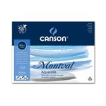 Альбом для акварели Мontval 300 г/м², 24х32 см, склейка с одной стороны 12 л, мелкозернистая, Canson C200807319