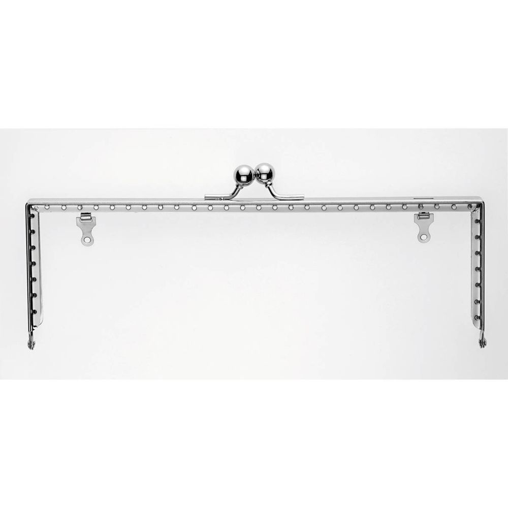 Замок для сумки "Lucia" 22,5х7,5см, серебристый цв, Prym