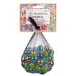 Шарики стеклянные 16 мм, 6х340 г, №01 ассорти, Blumentag GLM-07/16