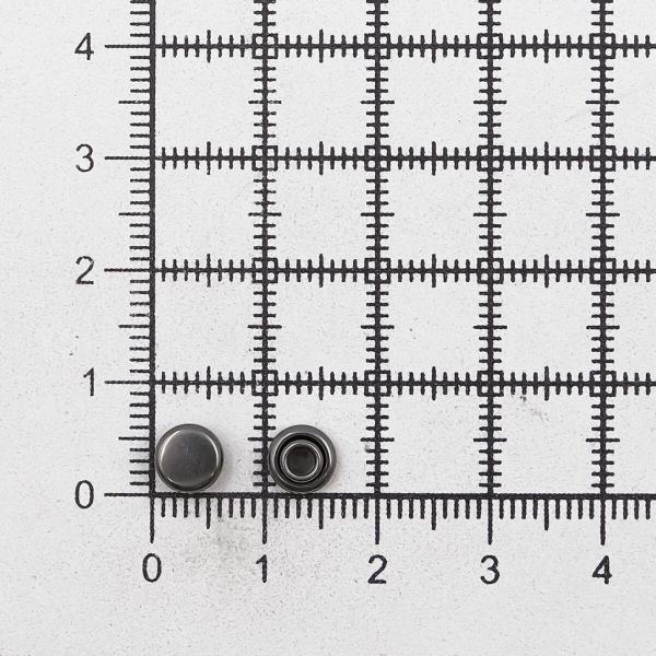 Хольнитены ⌀6 мм, |БЕЗ ГВОЗДЯ|, BIG, чер.никель, 100 шт