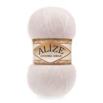 Пряжа Alize (Ализе) Angora Gold / уп.5 мот. по 100 г, 550м, 599 слоновая кость A