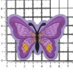 Термоаппликация Бабочка, 5.4х7см, Hobby&Pro (сиреневый)