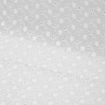 Ткань шитьё (прошва) 100 г/м², 150 см / 2 метра, TBY.Emb.8067.1.2, цв.01 белый