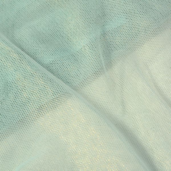 Фатин перламутровый 150 см / 15 метров, T538-90, цв.мята