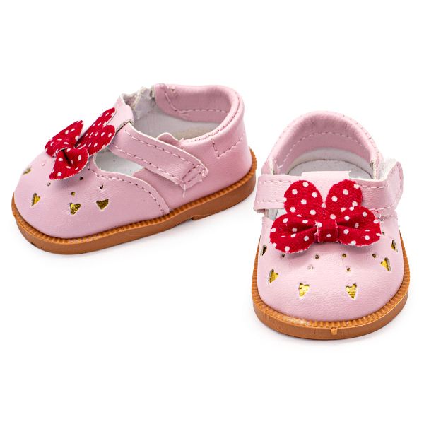 Туфельки 7,5х4,5х3см, пара (светло-розовый), DSS8277