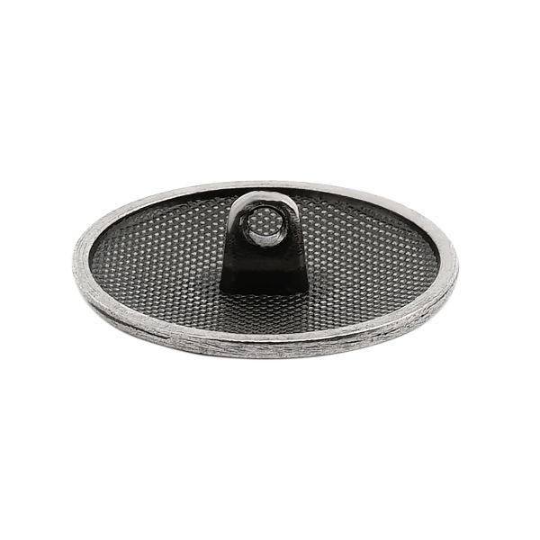 Пуговицы на ножке 36L (23мм), металл (DAS серебро черненое), ME_678, 36 шт