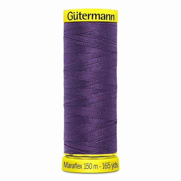 Нитки для трикотажа Gutermann Maraflex, 150м, 257 пыльно-фиолетовый, 5 катушек