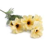 Цветы искусственные Хризантема кустовые, 61см, C Персиковая