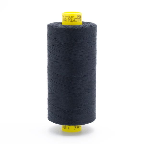 Нитка универсальная Gutermann Mara 120/2, 1000 м, 700207, 799 т.т.серый, 1 катушка