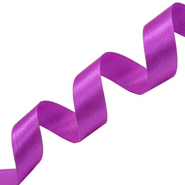 Лента атласная 1-сторонняя 25.0 мм / 22.86±1 метров, 168 т.сиреневый, Globus