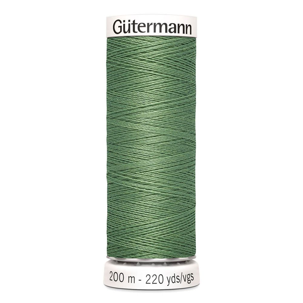 Нитки универсальные Gutermann Sew-all, 200м, 821 серый офицерский, 1 катушка