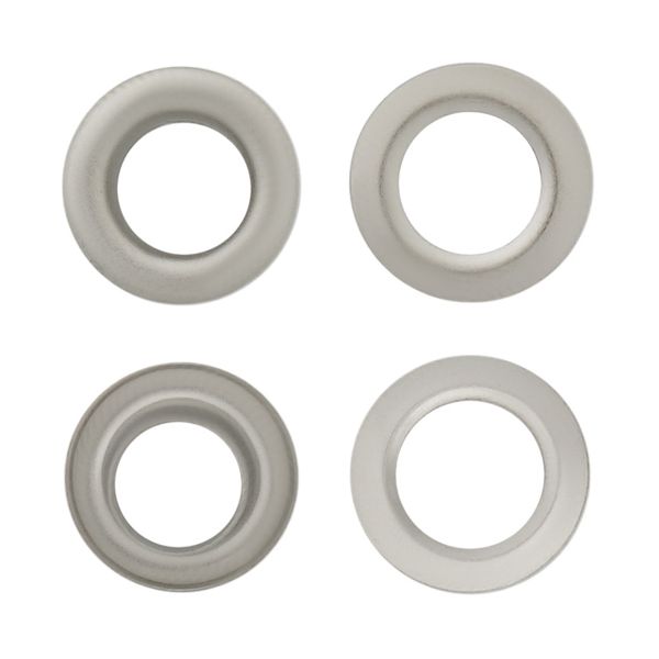 Люверсы металл ⌀_6.0 мм (внутр.), цв.металл, серебро, 06-5213/14, 100 шт, BIG