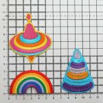 Набор термоаппликаций детский мультиколор 3