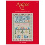 Набор для вышивания нитками Anchor, Викторианские мотивы 44,5х34,5см