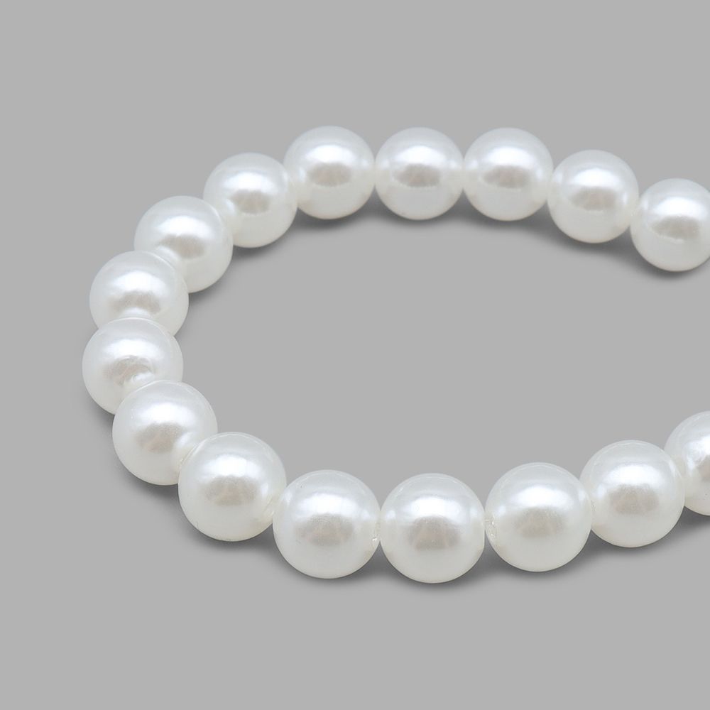 Бусины пластик ⌀10 мм, 500гр Astra&Craft (001 NL), (7706546)