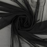 Сетка бельевая эластичная 51 г/м², шир.150 см / 3 метра, черный /03128209.170.3/