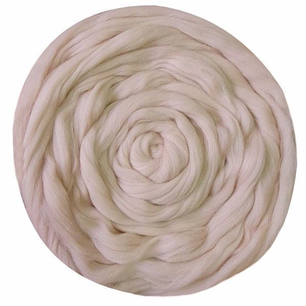 Шерсть для валяния Троицкая Гребенная лента (100%полутонкая шерсть) 100г цв.0089 фрез