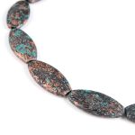 Бусины декоративные, 40х20х8 мм, упак., 6 шт, Астра /TOS/