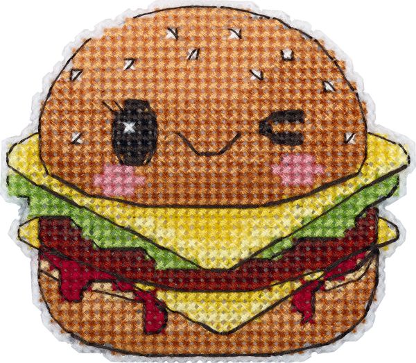 Набор для вышивания Klart 8-555, Магниты. Вкусняшки, 8.5х6 см